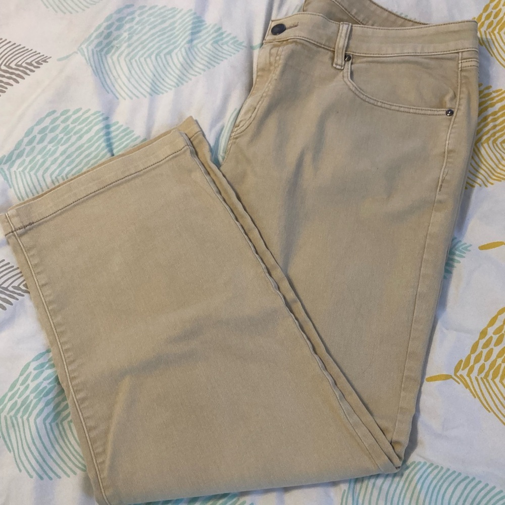 Lane Bryant Women's Tan Jeans